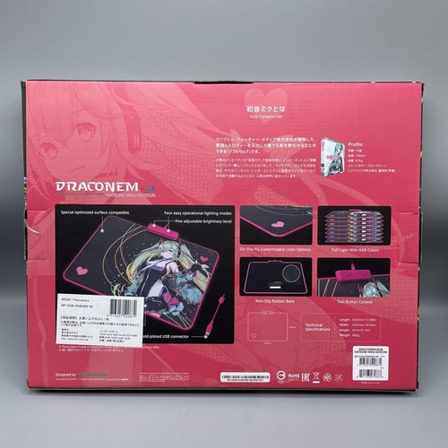 Gaming Mauspad Draconem Rgb Hatsune Miku Edition - Bild 6 von 9