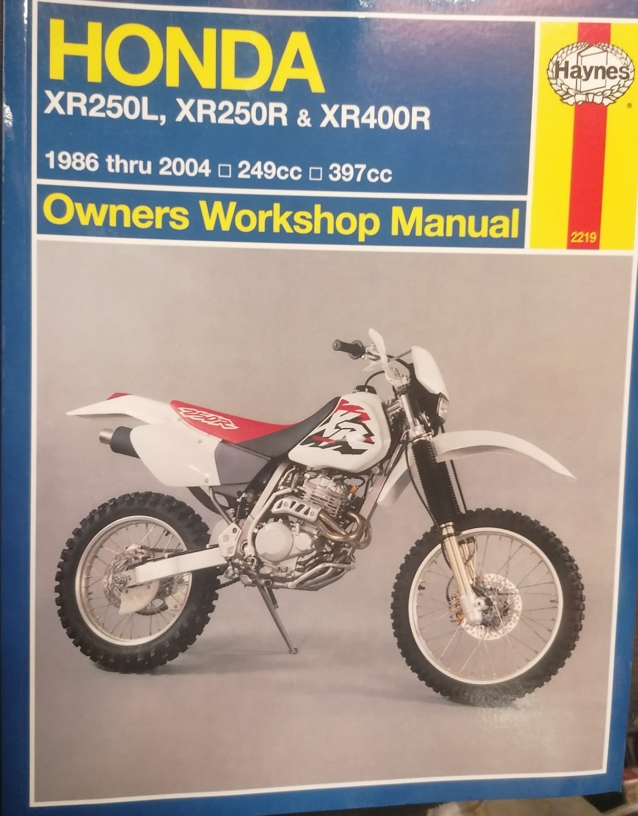 Honda XR250L, XR250R and XR400R 1986-2004, J H Haynes & A Ahlstrand