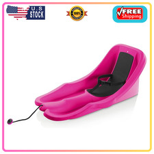 Gizmo Riders Baby Toddler Sled 3-Point Harness Tow Strap 55lb Winter