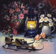 Paul Landry Winter Memories - Antique Ice Skates