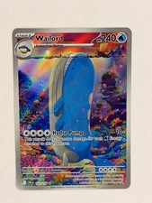 Pokémon Wailord 162/159 Illustration Rare Full Art Holo Journey Together on eBay