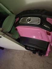 Pink Kids Battery-Powered Ride-On Car Toy w/ Steering Wheel  Seat, 1-4Y
