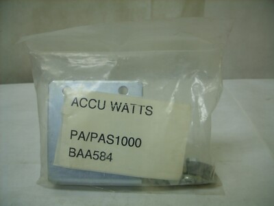 Accu-Watts - Galvanized Steel Mounting Hardware Kit PA/PAS1000 / BAA584 - Sealed