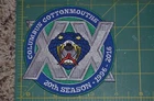 Columbus Cottonmouth 20th Season SPHL Minor League Hockey Jersey Shoulder Patch
