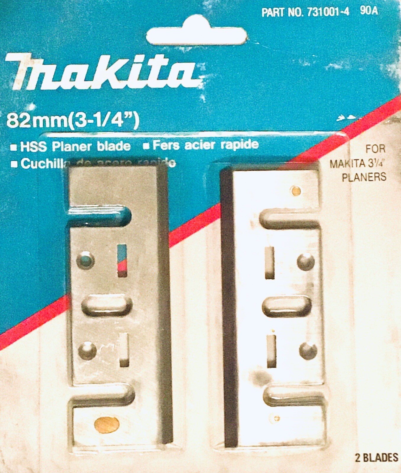 Makita Heavy Duty Japanese Steel Planer Blades for Precision Cutting