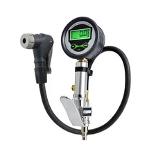Digital Bicycle Tire Inflator Gauge with Auto-Select Valve Type - Presta and ...