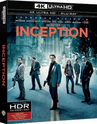 Blu-Ray 4K Uhd Inception (4K Ultra Hd+Blu Ray)
