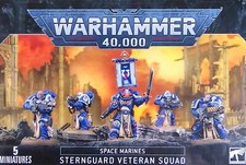 Games Workshop Warhammer 40K Space Marines Sternguard Veteran Squad Miniatures -