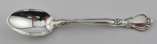 Gorham Sterling 6" Olive Spoon Chantilly Pattern; Old Mark Lion Anchor G - #9071