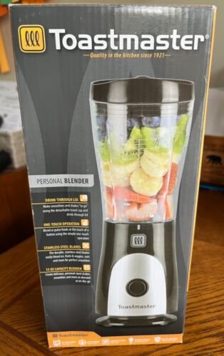 Personal Blender Toastmaster TM-3MBL Drink Through Lid New Original Box Smoothie - Picture 1 of 2