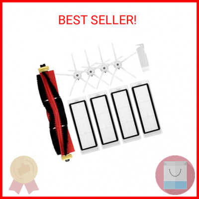 Replacement Spare Parts Compatible with Roborock E4, E5, S4, S4 Max, S5, S5 Max,