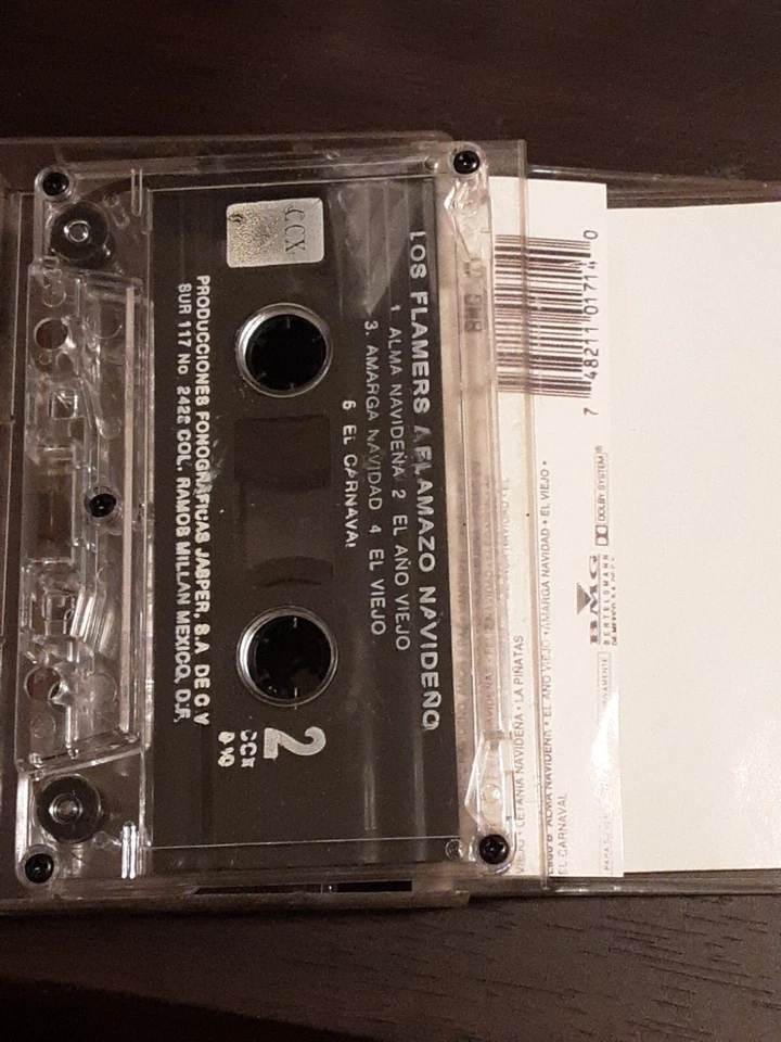  los flamers flamazo Navideño  cassette  Foto 3 de 4