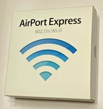 Apple Airport Express 802.11n Wireless-N Base Station - White (MB321LL/A)