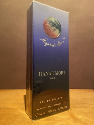 HANAE MORI Magical Moon 1.7 FL. OZ / 50 ML Eau De Toilette Spray Sealed Box RARE