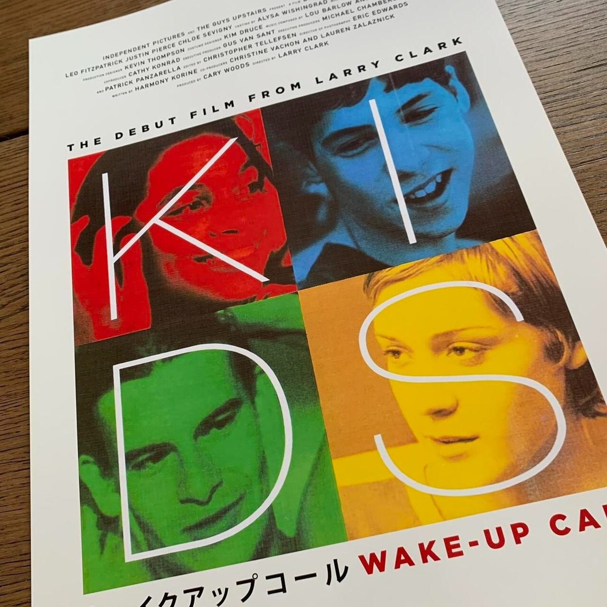 アート・デザイン・音楽 KIDS A Film by Larry Clark SIGNED