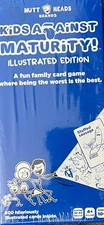 KIDS AGAINST MATURITY Illustrated Edition Fun Family Game Age 10+ NEW