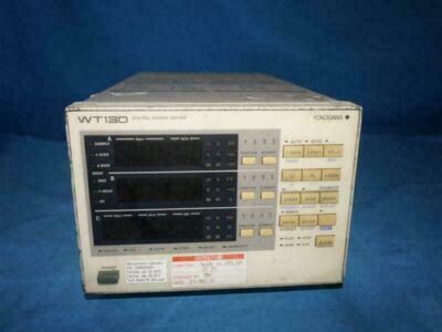 Yokogawa WT130 253503-C1-0-D/EX2 Digital Power Meter Made in Japan