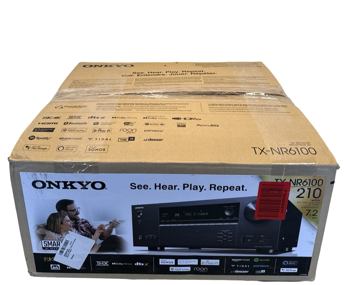 Surround Sound Receiver Onkyo TX-NR6100 Home Theater