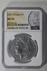 2023 $1 Morgan Silver Dollar NGC MS70 Morgan Label