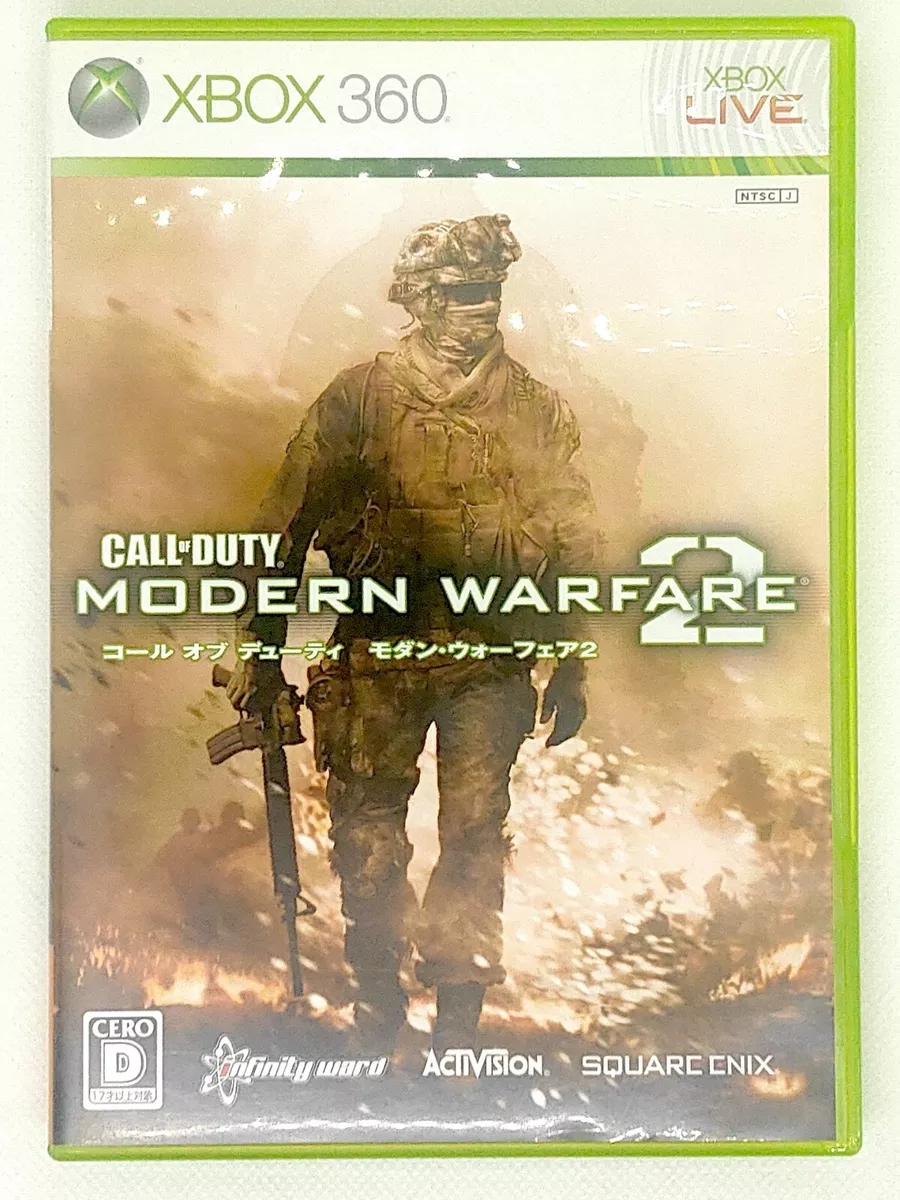 Call of Duty Modern Warfare 2 CoD MW2 2009 Microsoft Xbox 360 SQUARE ENIX