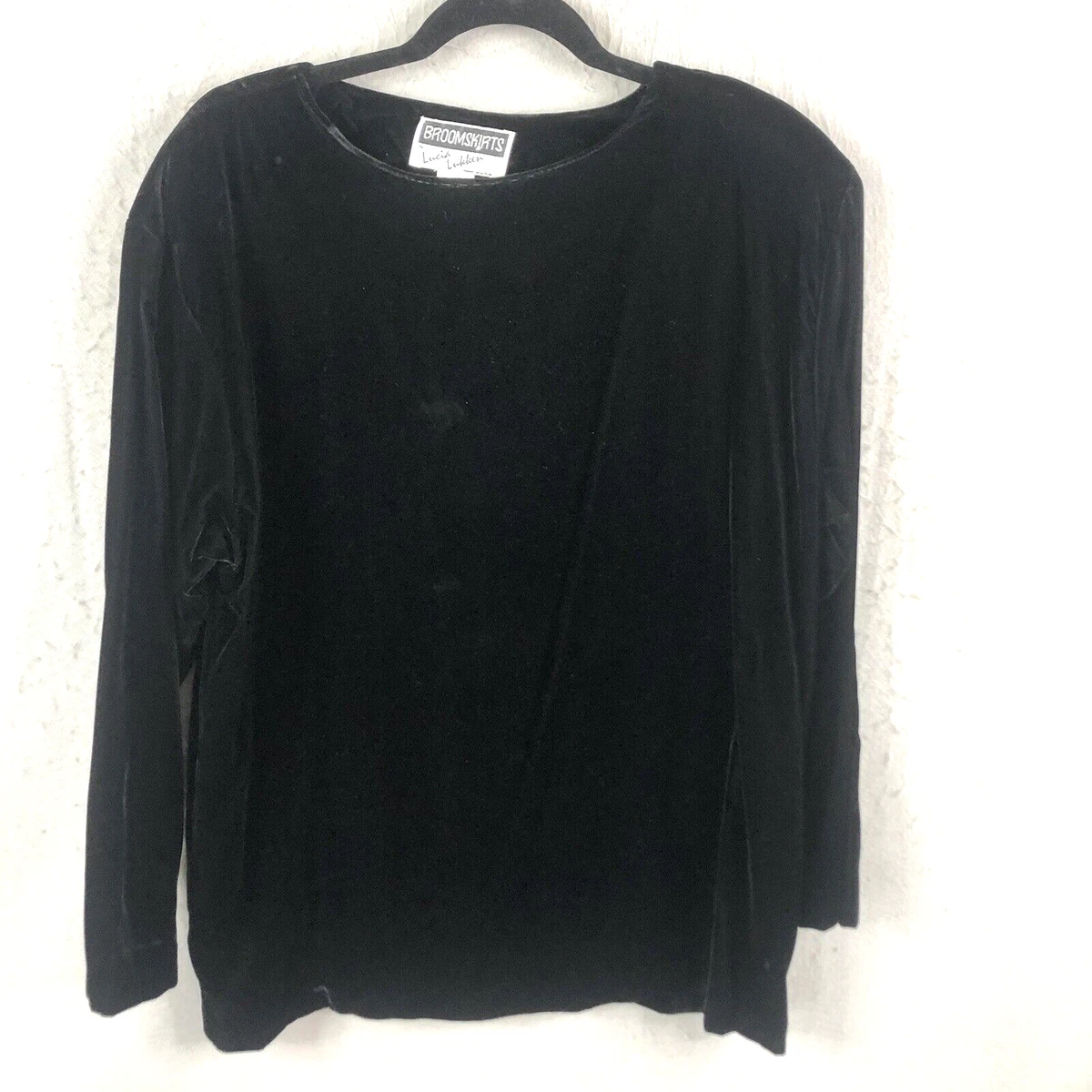 Felcia Damen Y2K Langarm Top Elegant Lose Tie Up Rüschen Saum