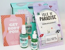 Isle of Paradise Own Your Glow Kit Self Tanning Drops + Water + Applicator Mitt