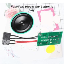 60s DIY Greeting Card Module Voice Sound Record Chip For Christmas Gifts Si Fit