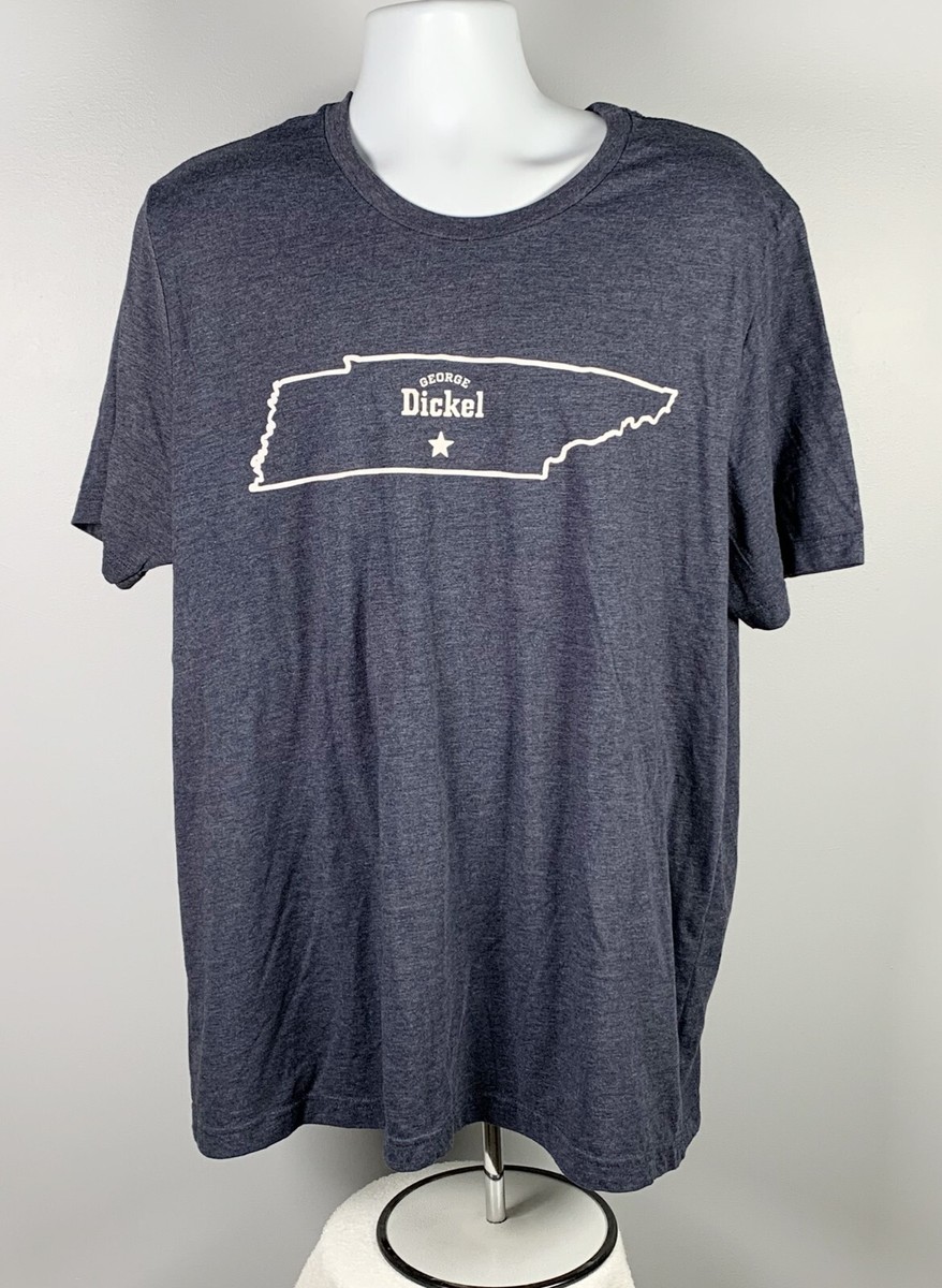 George Dickel Bourbon Whisky T Shirt Mens 2XL Tennessee Logo View 2