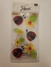 Jolees Boutique RARE Ladybugs scrapbooking stickers