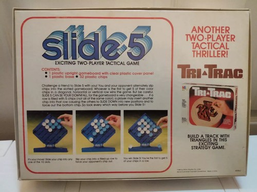 9 Vintage Strategy Board Games - Take 5 Tri-Trac Inner Circle Hi-Q Think Tac Toe - Picture 22 of 24