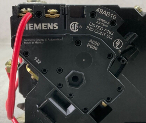 NEU SIEMENS 14FSF32FA NICHT RÜCKFAHRSTARTER SZ2 13-27A 3PH 488SF3M20 120V SPULE - Bild 6 von 9