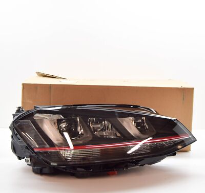 Genuine VW Golf Mk7 GTI LHD Right Passenger Xenon Headlight - 5g1 