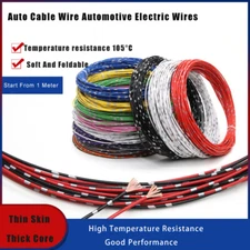 Multicoloured Auto Cable Wire Automotive Electric Wires for Tuning Cars 0.3-2mm²
