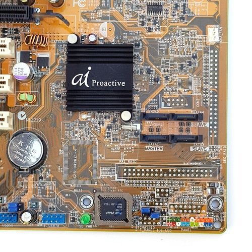 ASUS P5GD1 PRO R105C Motherboard Socket 775 + Intel CPU + I/O Plate - 第 8/9 張圖片