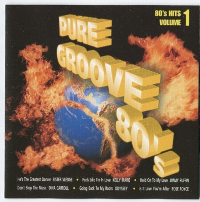 BEE GEES COVERVERSCHIEDENE KÜNSTLER PURE GROOVE 80ER VOL.1UK 15-SPUR CD KKK22