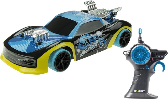 Exost Xmoke 2Ghz Remote RC Control Car with LED Lights & Real Smoke Effect. Blue PY11042 Exost Xmoke 2Ghz Remote RC Control Car with LED Lights & Real Smoke Effect. Blue PY11042
