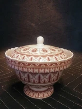 Harry And David Surgar Bow Red White Flowers Floral Decorative