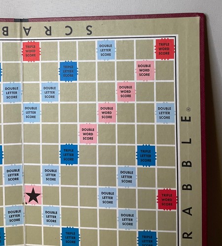 Vintage Selchow & Righter Scrabble Board Game Copyright 1948 - Fair Condition - Picture 9 of 20