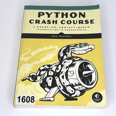 Python Crash Course by Eric Matthes - Paperback -  Free Shipping