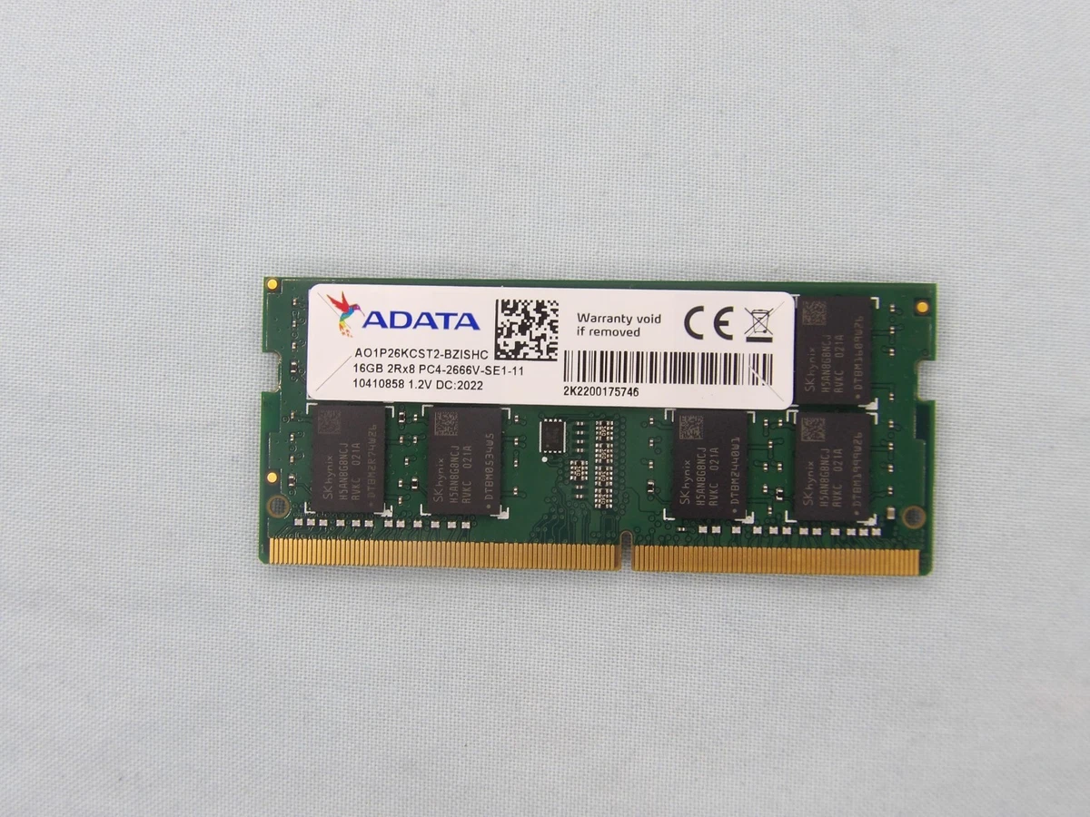 ADATA DDR4 SDRAM 16 GB Capacity per Module Memory (RAM) for sale