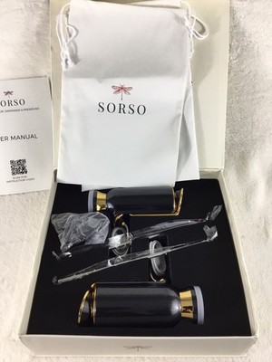Sorso Electric Wine Aerator, Dispenser, & Preserver 2-Pack Set