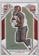 2015 Panini Crown Royale Rookie Gold 35/99 Dominique Brown #114 1v7