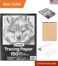 Transparent Vellum Tracing Paper 8.5”x11” - 150 Sheets for Light Up Tracing Pads