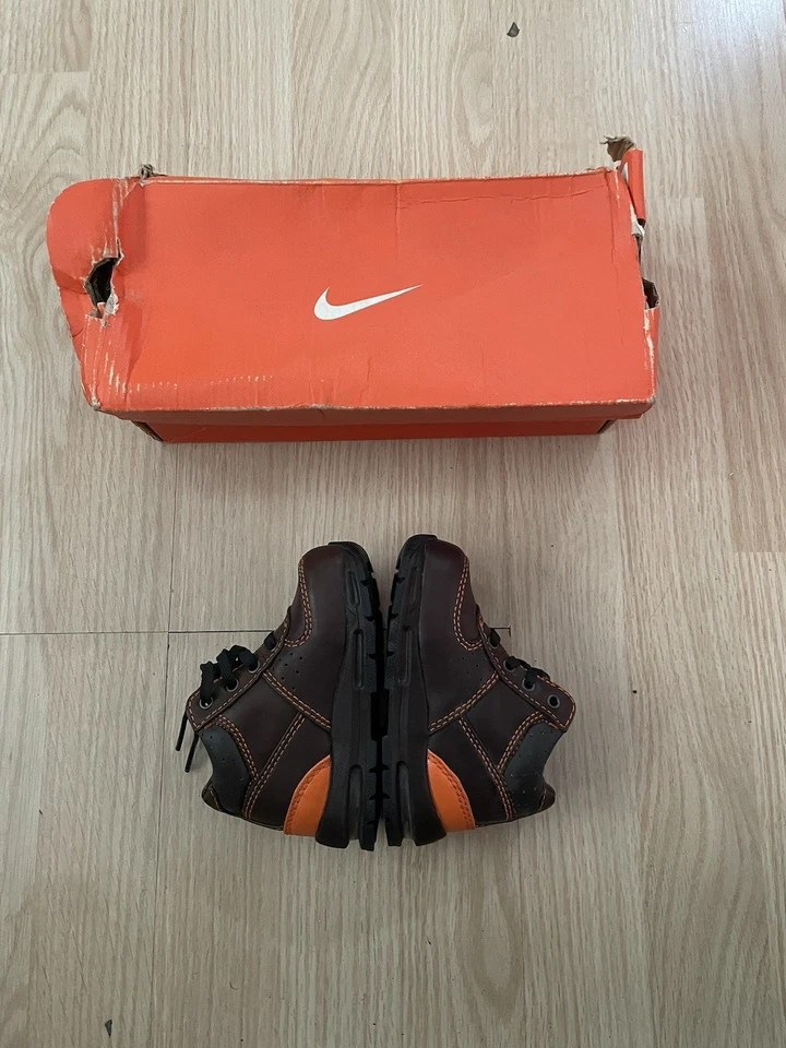 NIKE AIR MAX ACG Goadome Marrón/Naranja Talla 5.5C 311569-223 Foto 4 de 4