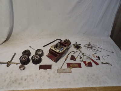 #ad #ad 1960s MONOGRAM FORD MODEL T BUCKET HUGE 1 8 SCALE HOTROD CAR REVELL JUNKYARD BIG $99.95