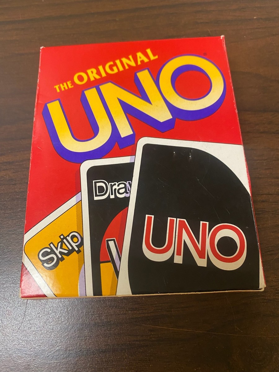 1995 Mattel Original Uno Card Game | eBay