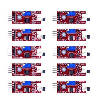 Einstellbare Empfindlichkeit Lineares Hall-Effekt-Sensormodul für Mikrocontroll