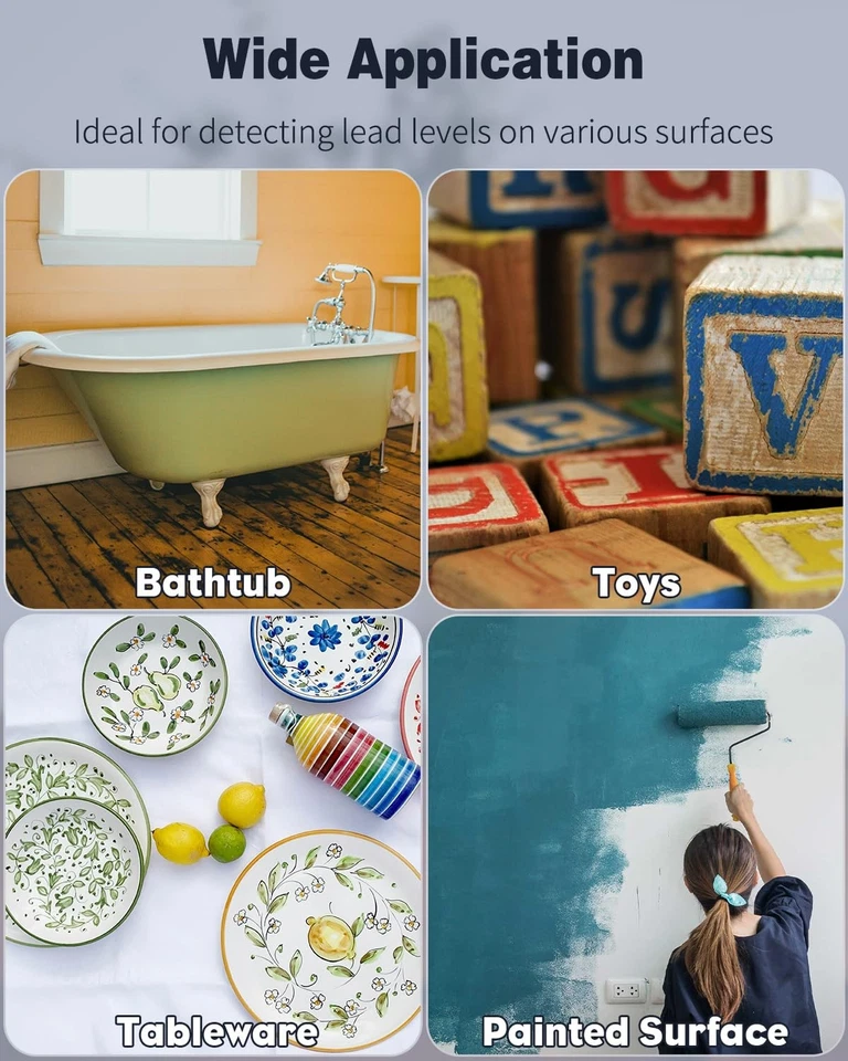 Pawfly 10x Schnelltest für Blei Teststäbchen Soforttest für Zuhause - Bild 3 von 4