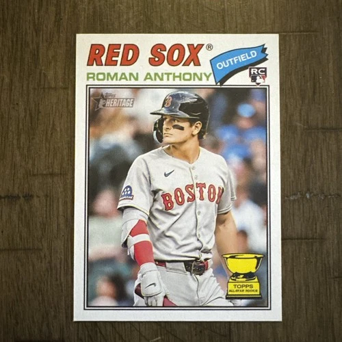 2026 Topps Heritage - Roman Anthony (RC) Cup Card #86 RED SOX