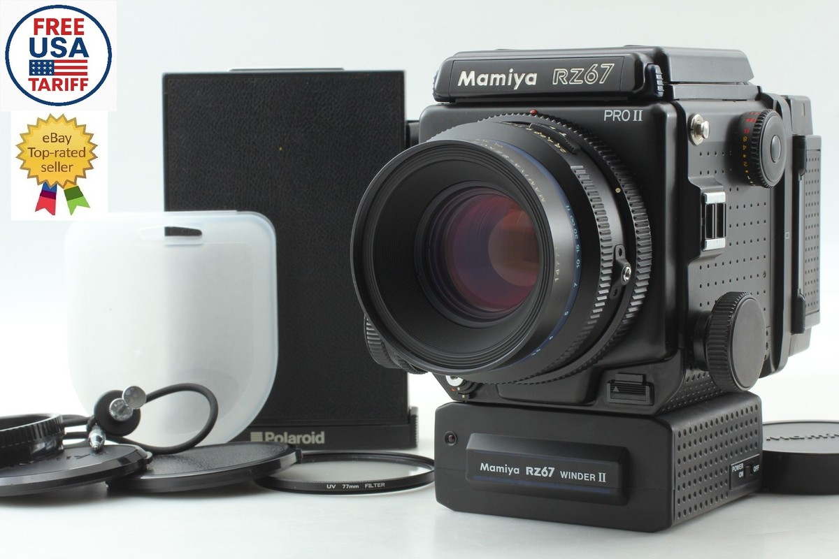 フィルムカメラ Mamiya RZ67 PRO II &SEKOR Z f=110mm1:2.8 MINT] Mamiya RZ67 Pro II Camera Sekor Z 110mm f2.8 Lens 120 Film